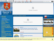 Tablet Screenshot of pogorzela.pl
